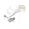 Front Side Indicator Left Or Right Fits Fiat Panda Doblo Punto 05 to 18 51717793 1612811180 6326H7