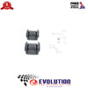 A PAIR OF FRONT ANTI ROLL BAR STABILISER BAR RUBBER BUSH FITS FIAT DOBLO / PALIO