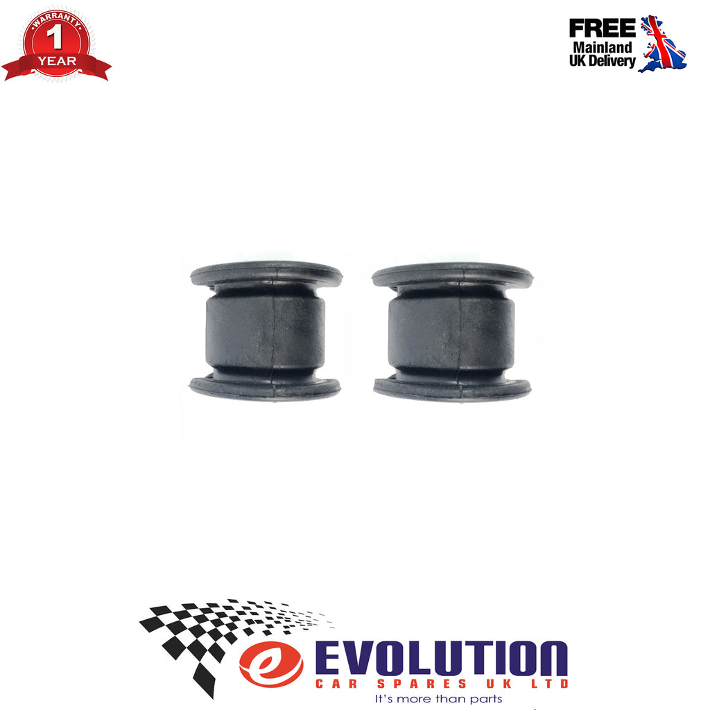 A PAIR OF FRONT ANTI ROLL BAR STABILISER BAR RUBBER BUSH FITS FIAT DOBLO / PALIO