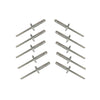 Aluminium Instrument Panel Rivet 10X Fits Ford 7000412
