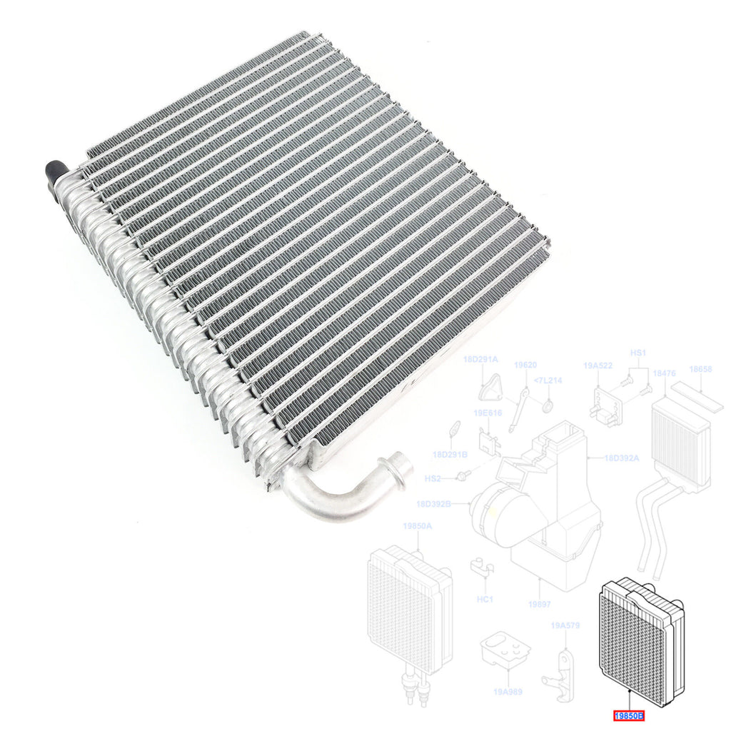 AIR CON CONDENSER FITS FORD TRANSIT MK7 2006-2014 1406343, 6C1119850AA