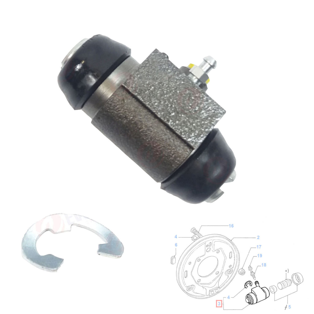BRAND NEW BORG & BECK REAR, RIGHT WHEEL BRAKE CYLINDER FOR LTI TX1, BBW1011