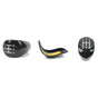 Ford Fiesta Black Gear Lever Knob Cap Cover Transit Connect Fusion Tourneo 2S6R7L468AB