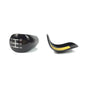 Ford Fiesta Black Gear Lever Knob Cap Cover Transit Connect Fusion Tourneo 2S6R7L468AB