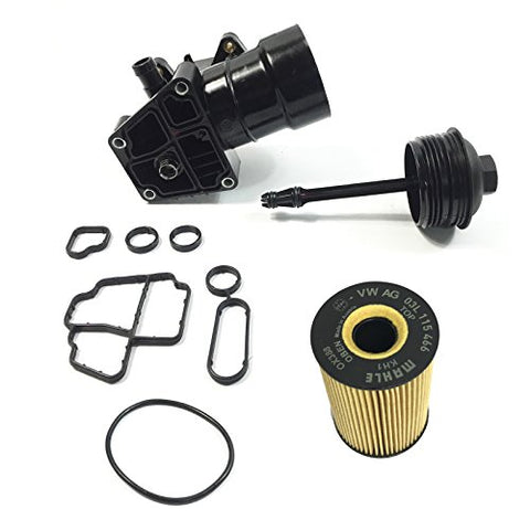 Audi Vw Skoda Seat Oil Filter Housing Filter Cap & Gasket 03L115389H