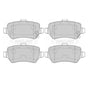 BORG & BERK REAR BRAKE PAD SET FITS VAUXHALL ASTRA MK4, MK5 1998-2010 93169143