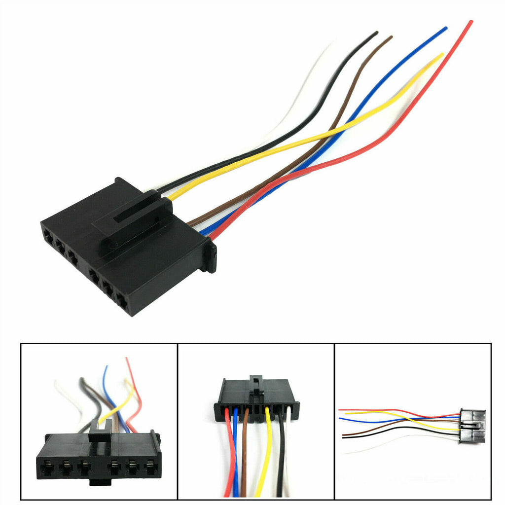 Transit MK7 2000 to 2016 Rear Light Lamp Bulb Holder Wiring Loom Connector 1681537
