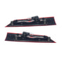A Pair Of 3RD Stop Lamp Light Cluster Fits Custom Rear With Bulb Holder