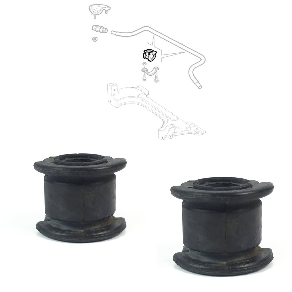 A Pairof Front Anti Roll Bar Stabiliser Bar Rubber Fits Fiat Palio 1.2, 46465903