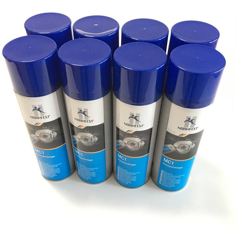 BRAKE CLEANER OIL GREASE DUST REMOVER NORMFEST 8 Pcs  2897-333-500 0.5L MC1