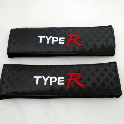 A PAIR OF CAR SEAT BELT PAD PROTECTORS