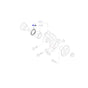 Ford Connect 1.8 2002 to 2013 Wheel Bearing Retainer Circlip 2T141K018BA