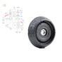 Ford Fiesta Puma Rear Suspension Top Strut Mount Puma Courier 1995 to 2002 1023587
