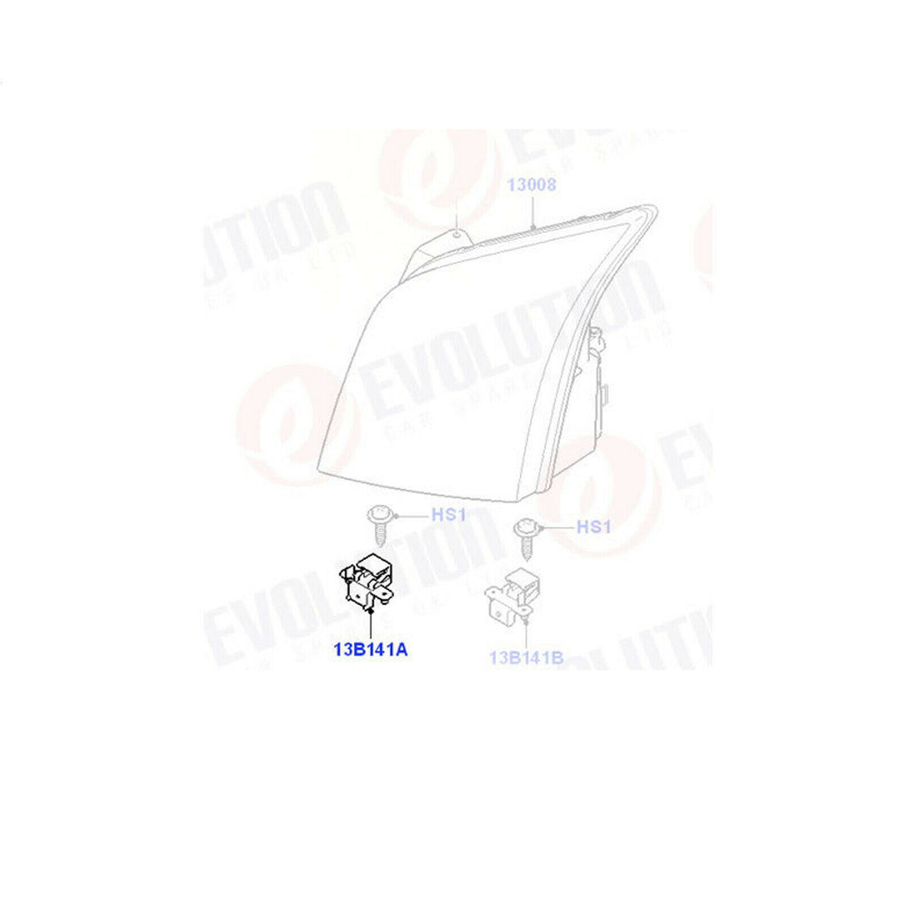 Headlight Inboard Bottom Inner Side Bracket Fits Ford Transit MK7 1372212