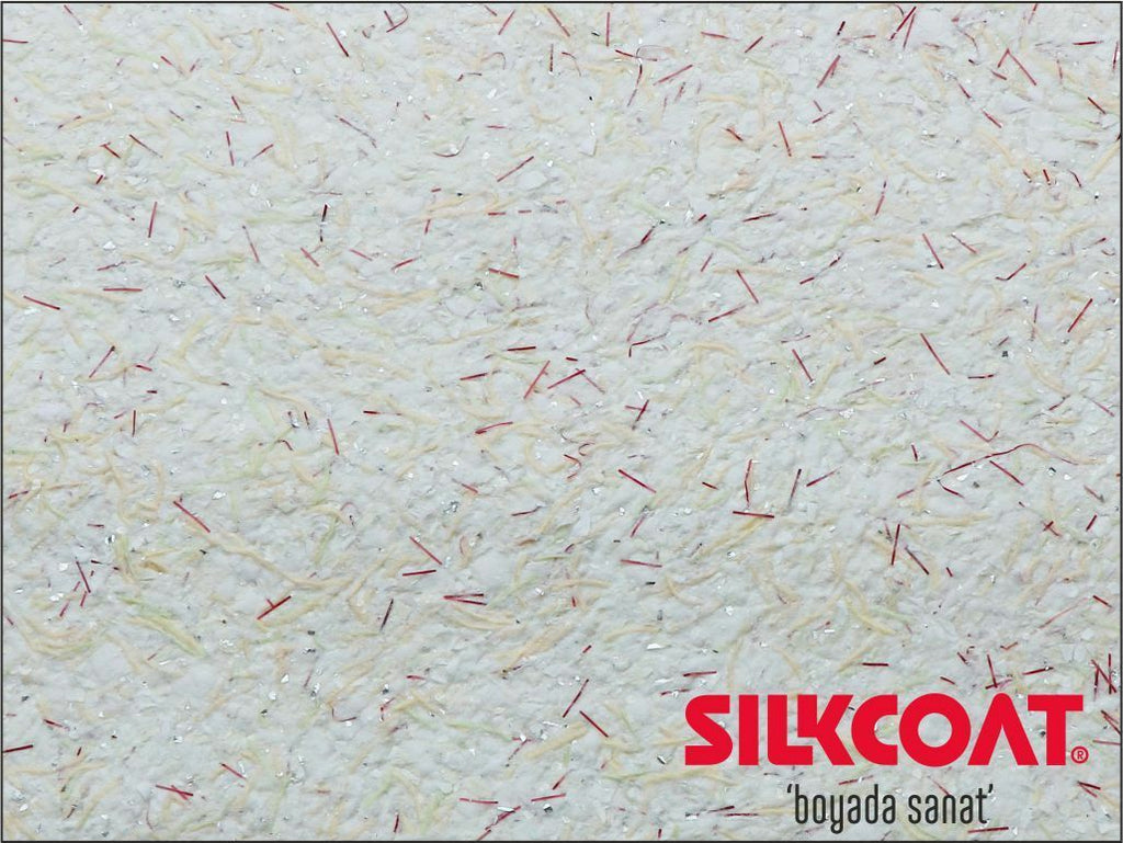 Silkcoat Liquid Wallpaper Decorative interior Wall Silk Plaster Yellow-Red