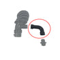 Air Filter Box Breather Hose Pipe Fits Ford Focus 1.6 TDCI 7M519A673EJ  6A664