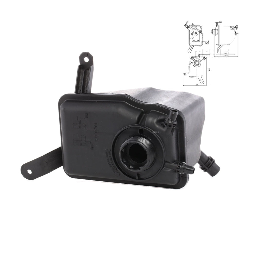 BMW 5 Series 6 Series E60 E61 E63 E64 Fits Expansion Tank Coolant 17137542986