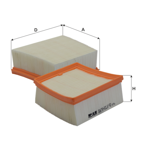 Air Filter Fits Ford B-Max, Ecosport, Fiesta, MK6 MK7 KA+ Transit Courier 1516725