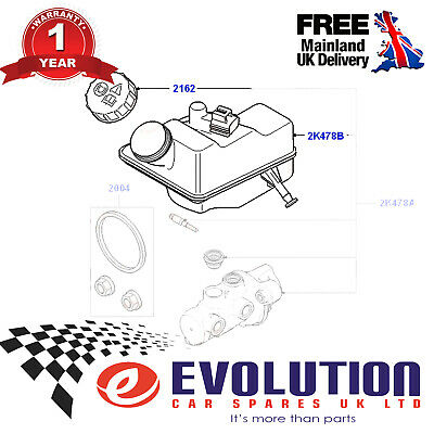 BOSCH EXPANSION BRAKE PUMP RESERVOIR TANK FITS FORD TRANSIT MK7  06-13, 1573041