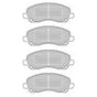 BORG & BECK FRONT BRAKE PAD SET FITS CITROEN C4 AIRCROSS 1.6/1.8 HDi 1607690380