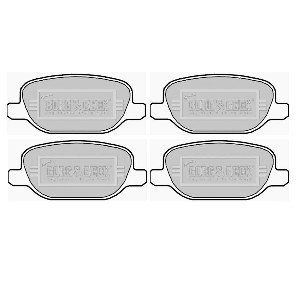 BORG & BECK REAR BRAKE PAD SET FITS ALFA ROMEO 159 2005-2011 77363580