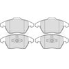 BORG & BECK FRONT BRAKE PAD SET FITS PEUGEOT 308, 2009 ONWARDS 425260