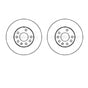 A PAIR OF BORG & BECK FRONT BRAKE DISCS FITS VAUXHALL ASTRA SAAB 9-3 9194477