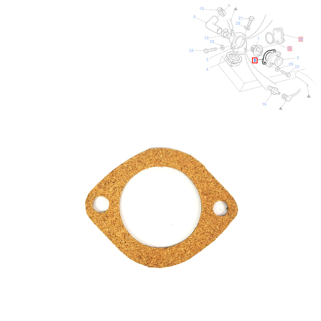 Thermostat Housing Gasket Fits Ford Transit Mk3 Mk4 Mk5 2.5 Diesel 70Ps, 6094693