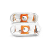 2X Crystal Clear Side Indicator Repeaters Left & Right VW T5 2003-2010 7E0949117