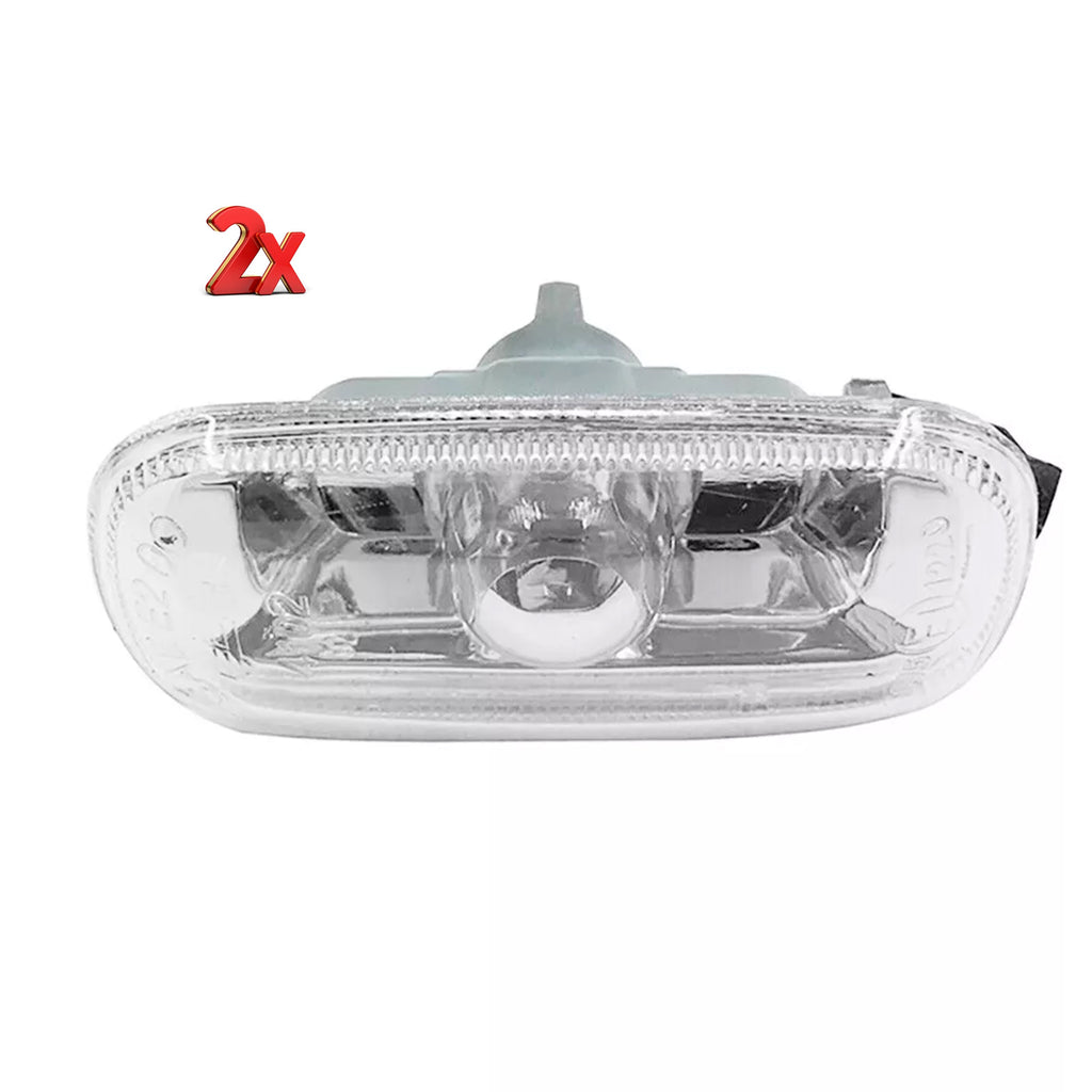 2x Clear Side Indicator Repeater Light Clear For Audi A3 A4 S4 RS4 A6 S6 A8 8E0949127