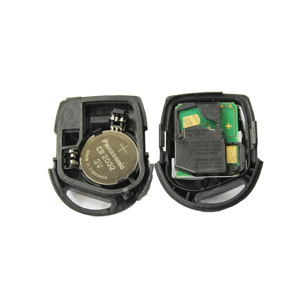 REMOTE CONTROL 3 BUTTONS 4D60 KR55WK47899 433 MHZ FITS FOCUS 78999878 5WK4 8025