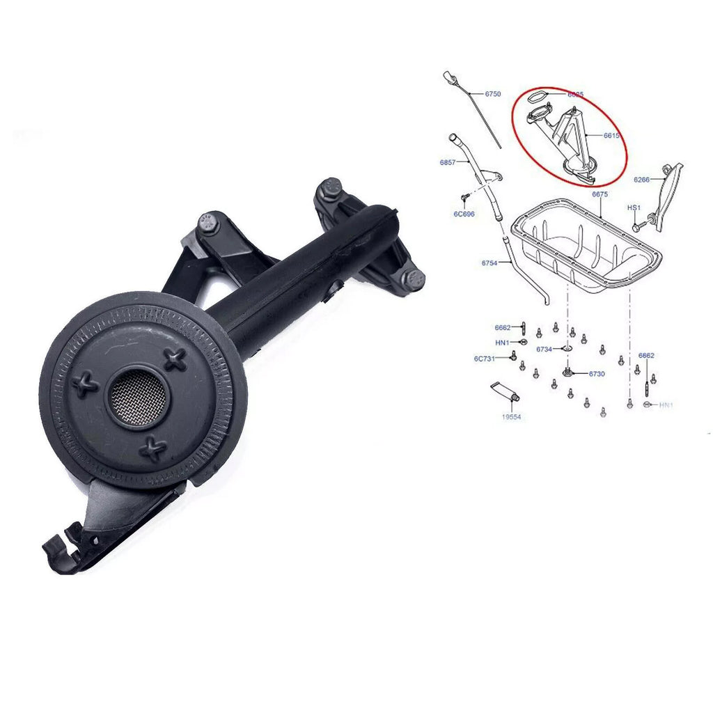 Oil Sump Pick Up Strainer Pipe Fits Ford Fiesta 207 C3 Focus 1483825