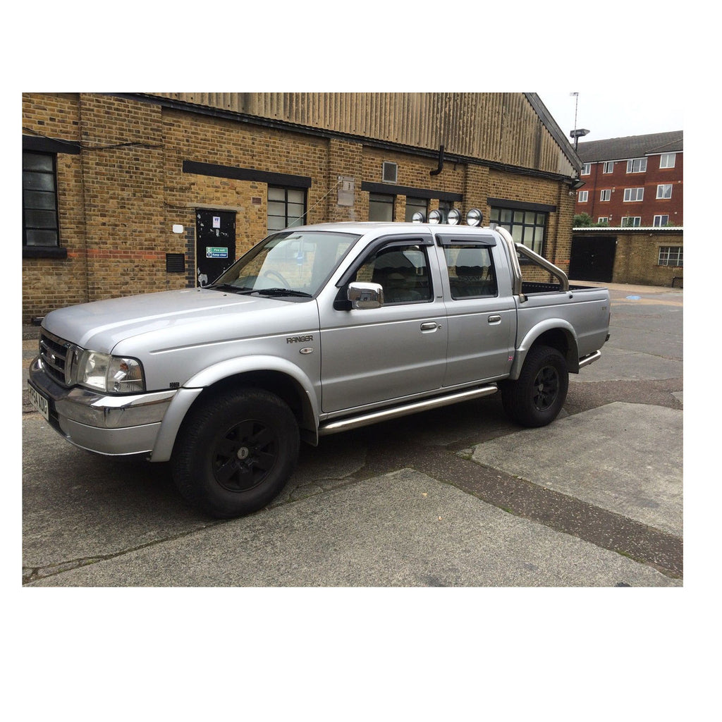 Ford Ranger Wind Rain Sun Smoke Deflectors 4 Pcs Set 1998 to 2011