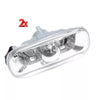 2x Clear Side Indicator Repeater Light Clear For Audi A3 A4 S4 RS4 A6 S6 A8 8E0949127