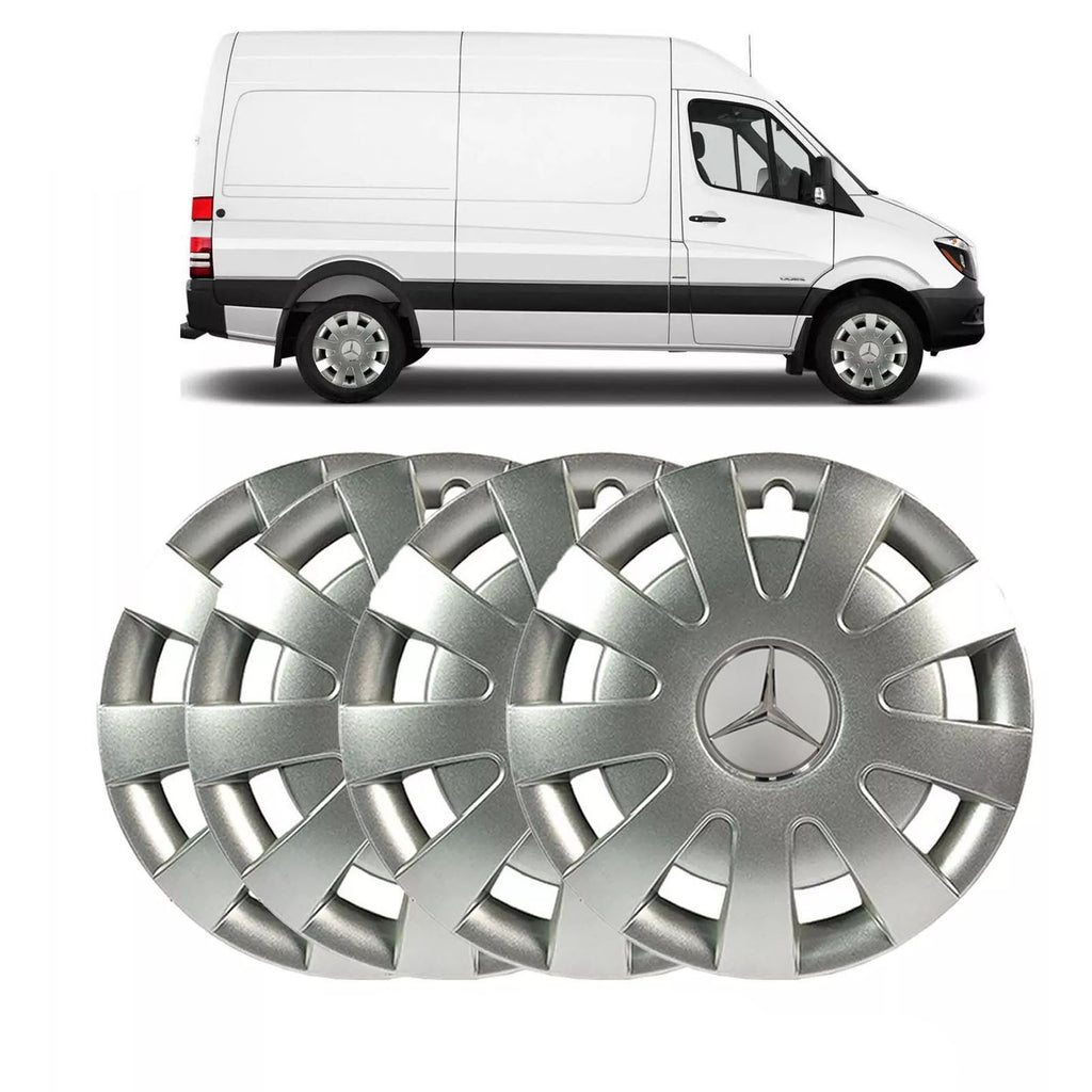 Mercedes Sprinter 16" Wheel Trim Hub Cap Trim x4 2000 to 2024 9064000125