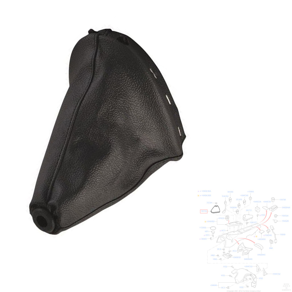 Ford Focus Mk1 Black Gear Lever Gearstick Gaiter 1998 to 2014 2M517B118AB
