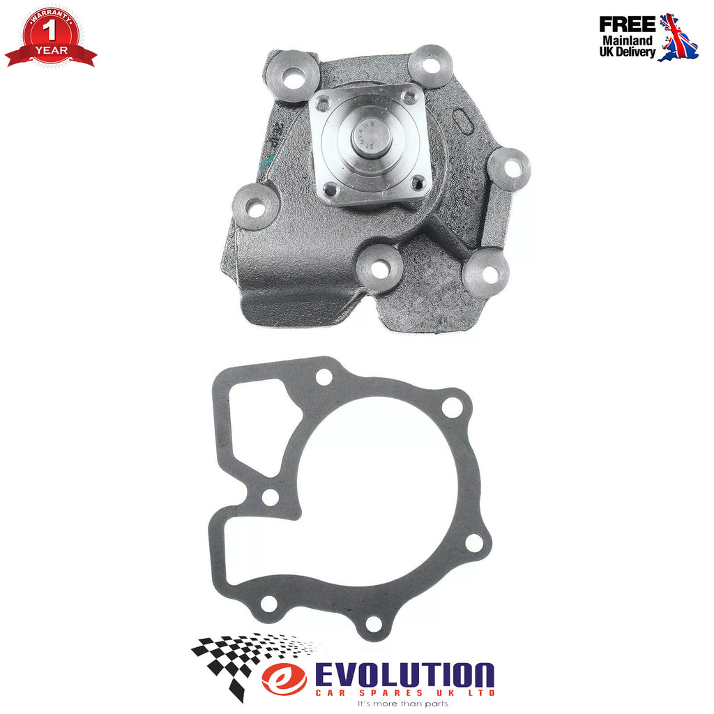 Water Pump w/ Gasket for Ford Transit 1986-2000 Tourneo LDV Convoy 2.5L 5012773