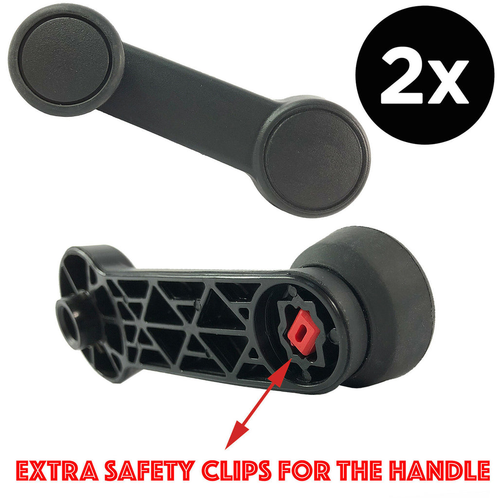 Ford Transit Connect Fiesta Genuine Regulator Winder Handle 2X  2002 Onwards 1041708