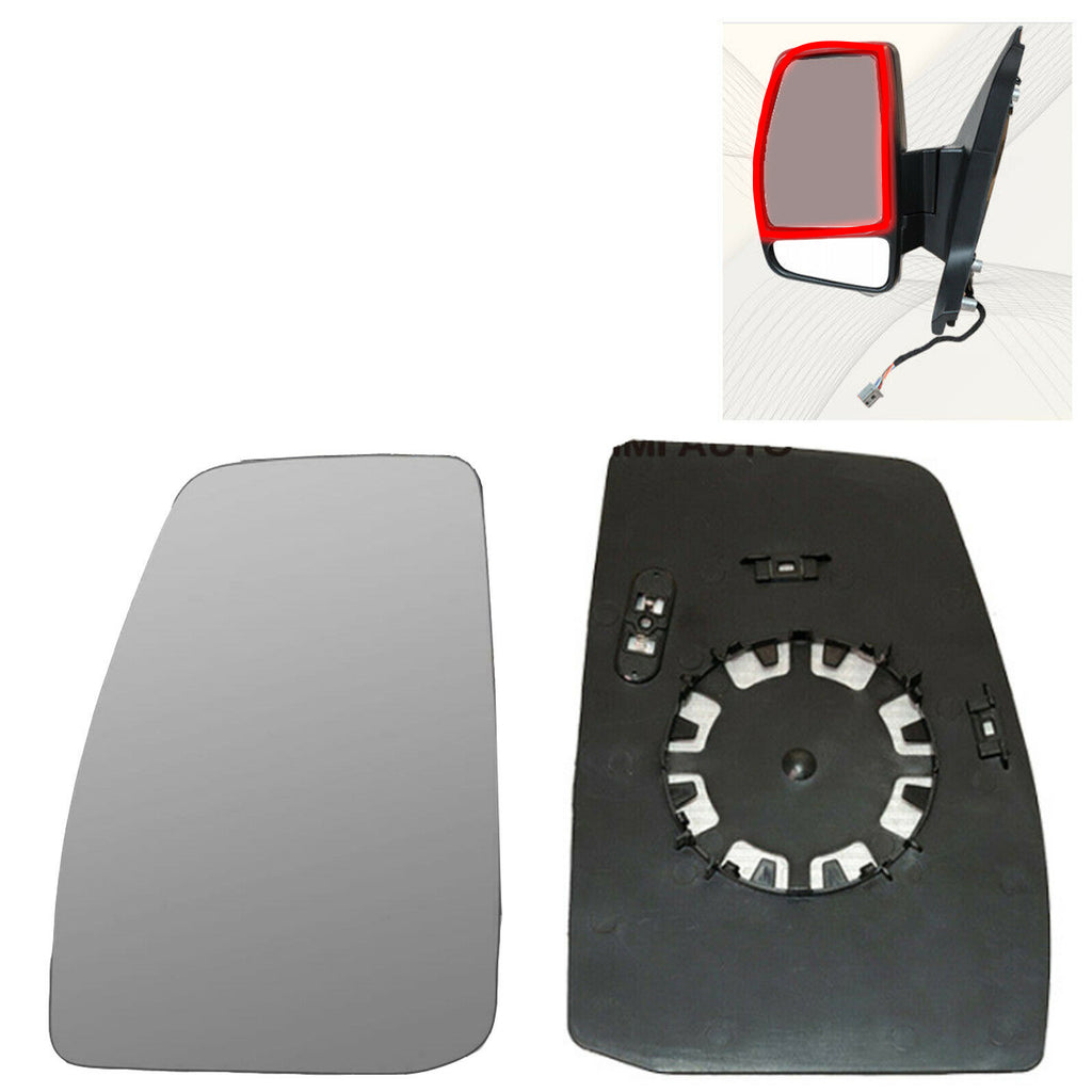 Ford Transit Custom Door Wing Mirror Glass Heated Left 2012 Onwards 1766587