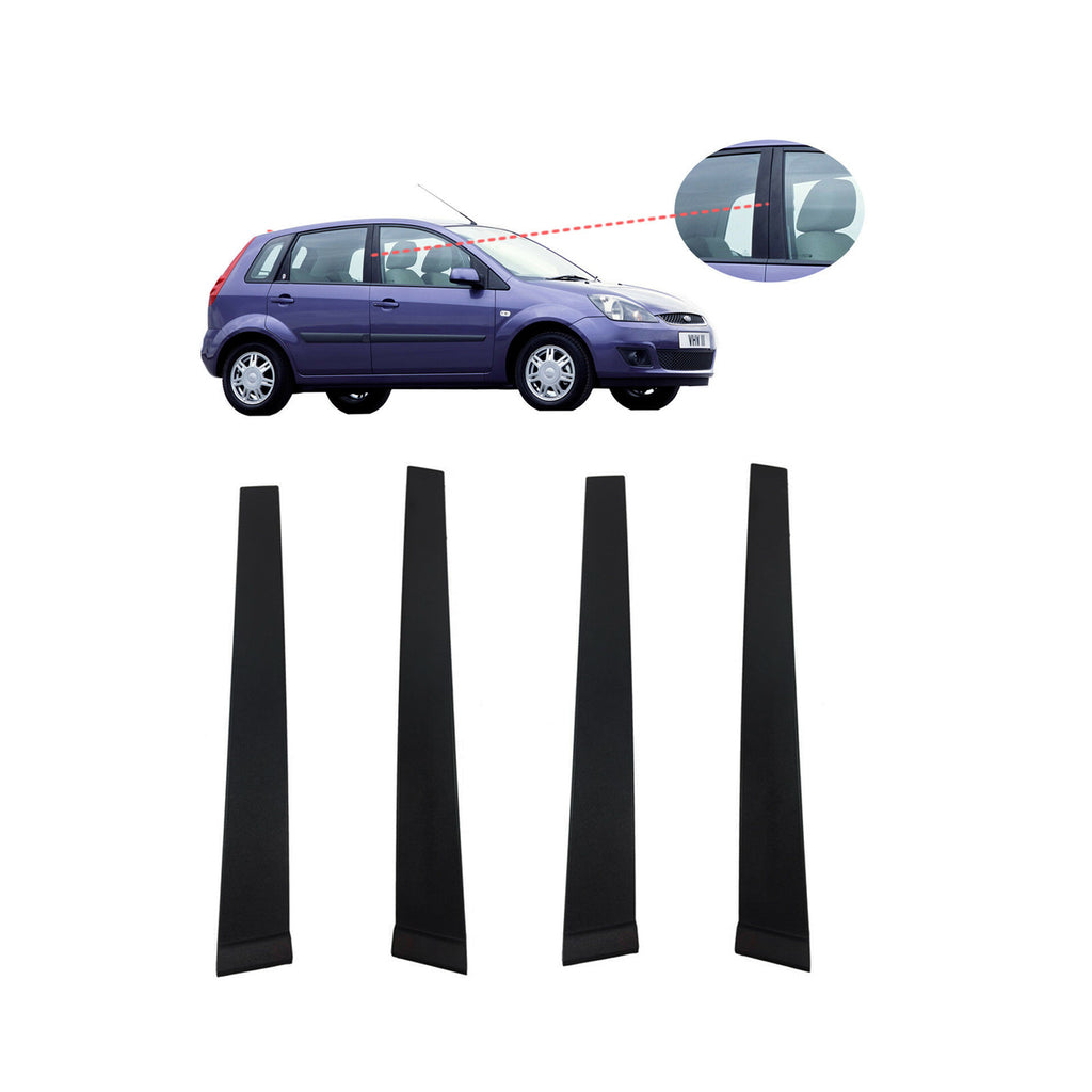 Ford Fiesta MK5 Doors Centre B Pillar Trim Set 5 Door 2001 to 2008 