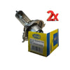 2x Rally Sport Halogen Headlight Bulb H4 12V 100/80w P43t Top Quality Maretti
