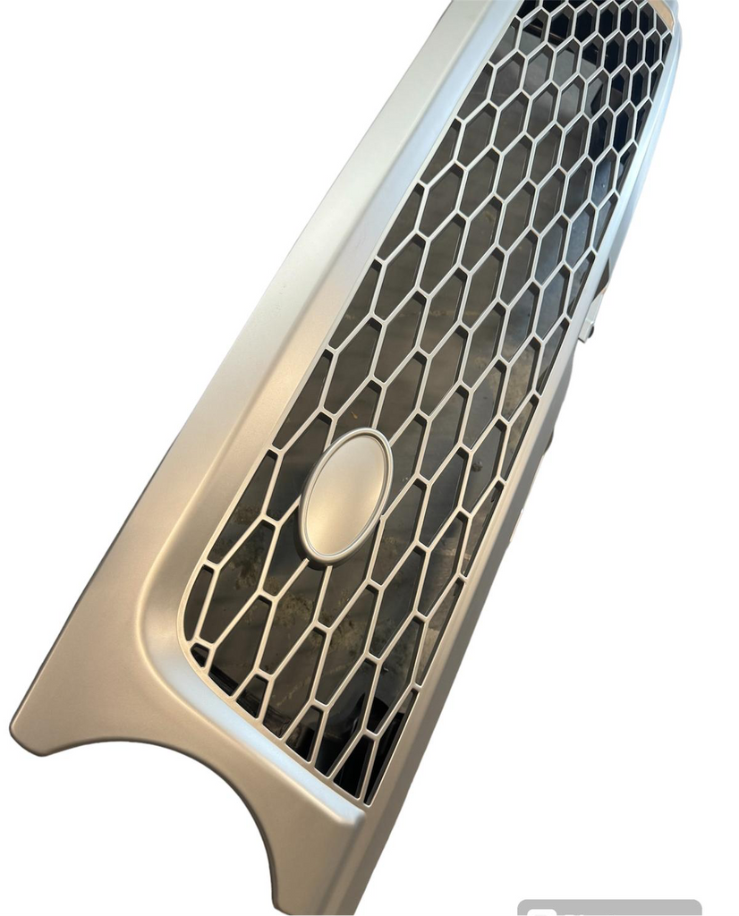 Front Grille Silver Frame Honeycomb Centre Mesh Fits Range Rover Sport L320