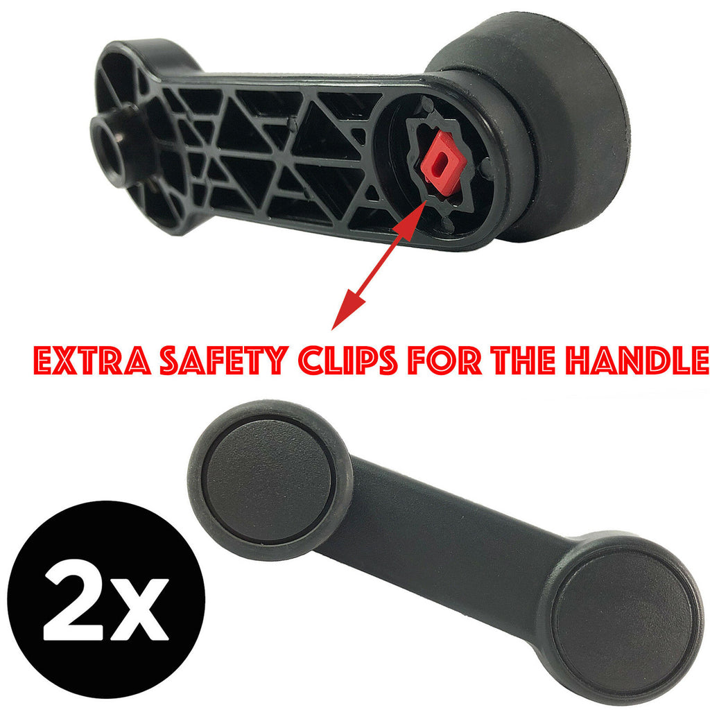 Ford Transit Connect Fiesta Genuine Regulator Winder Handle 2X  2002 Onwards 1041708