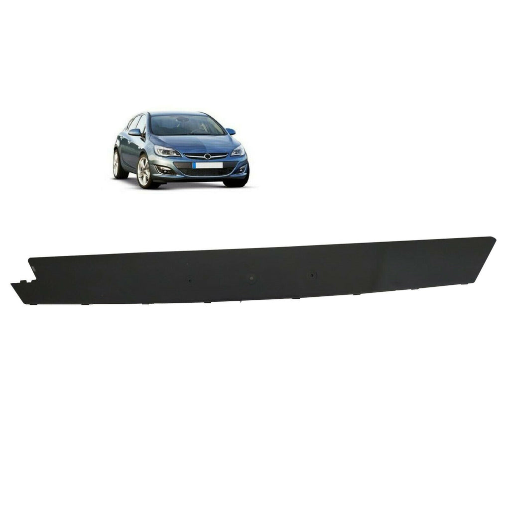 Astra J Front Bumper Moulding Centre Section Without Sensor Holes
