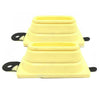Ford Transit Mk6 Rear Leaf Suspension Bump Stop Rubber Buffers 2x 4409292