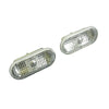 2Pcs Side Indicator Repeater Light For VW Golf Passat Bora Polo Ford 3B0949117C