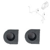 2X Front Anti Roll Bar Stabiliser Bar Rubber Fits Renault Master, 546131253R