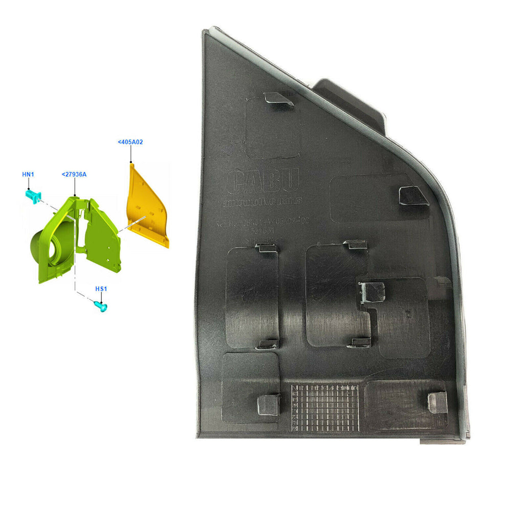 Fuel Tank Housing Flap Door Cover Primed Fits Ford Transit Mk8 2014 On 1829959