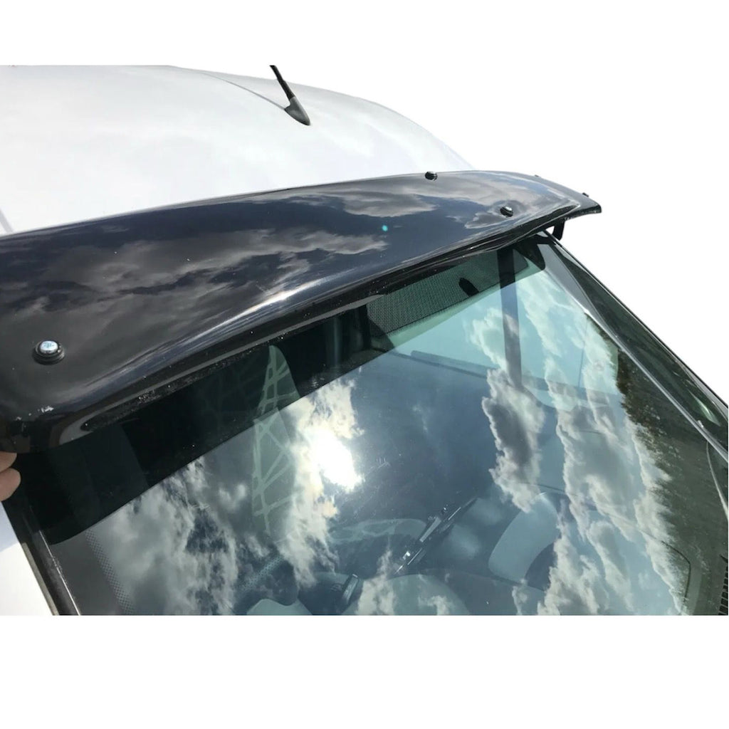 Ford Connect 2003 to 2013 Black External Sun Visor Solid Acrylic Top Quality