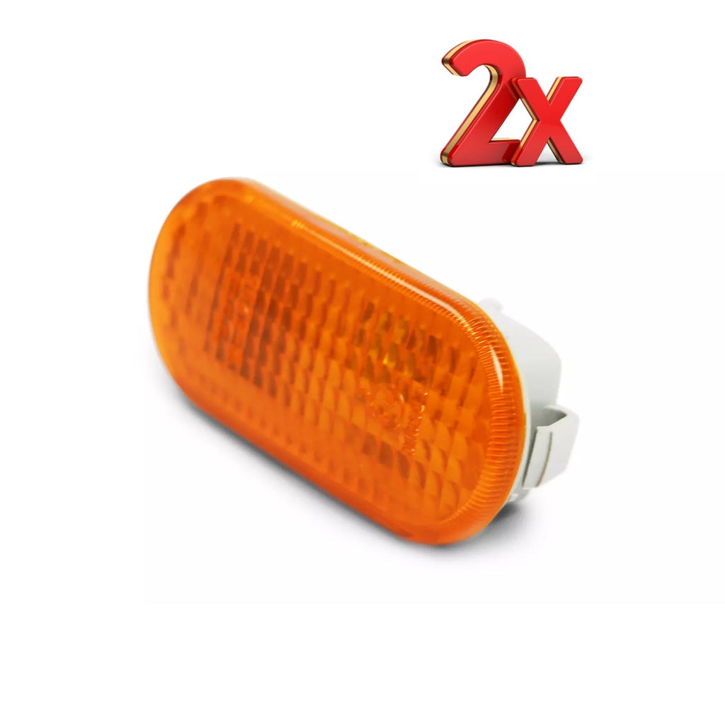 2x Side Indicators Orange LH RH For VW T5 Golf Passat 03 to 09 3B0949117B
